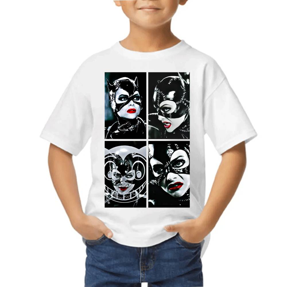 Playera de Niño Catwoman DC Algodón Premium #0002616 Imagen principal del producto