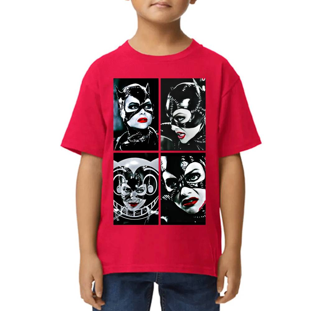 Playera de Niño Catwoman DC Algodón Premium #0002616 Imagen secundaria del producto