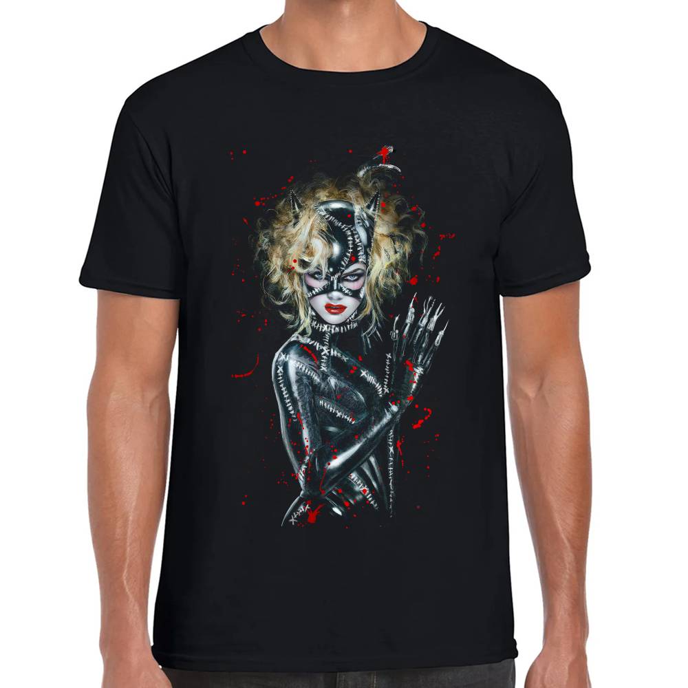 Playera Catwoman Carnivore Algodón Premium #0002617 Imagen principal del producto