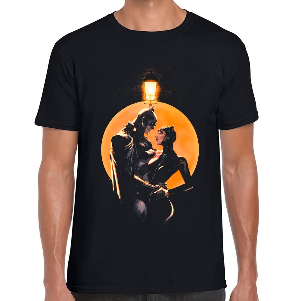 Playera Catwoman & Batman Algodón Premium #0002618 Imagen principal del producto