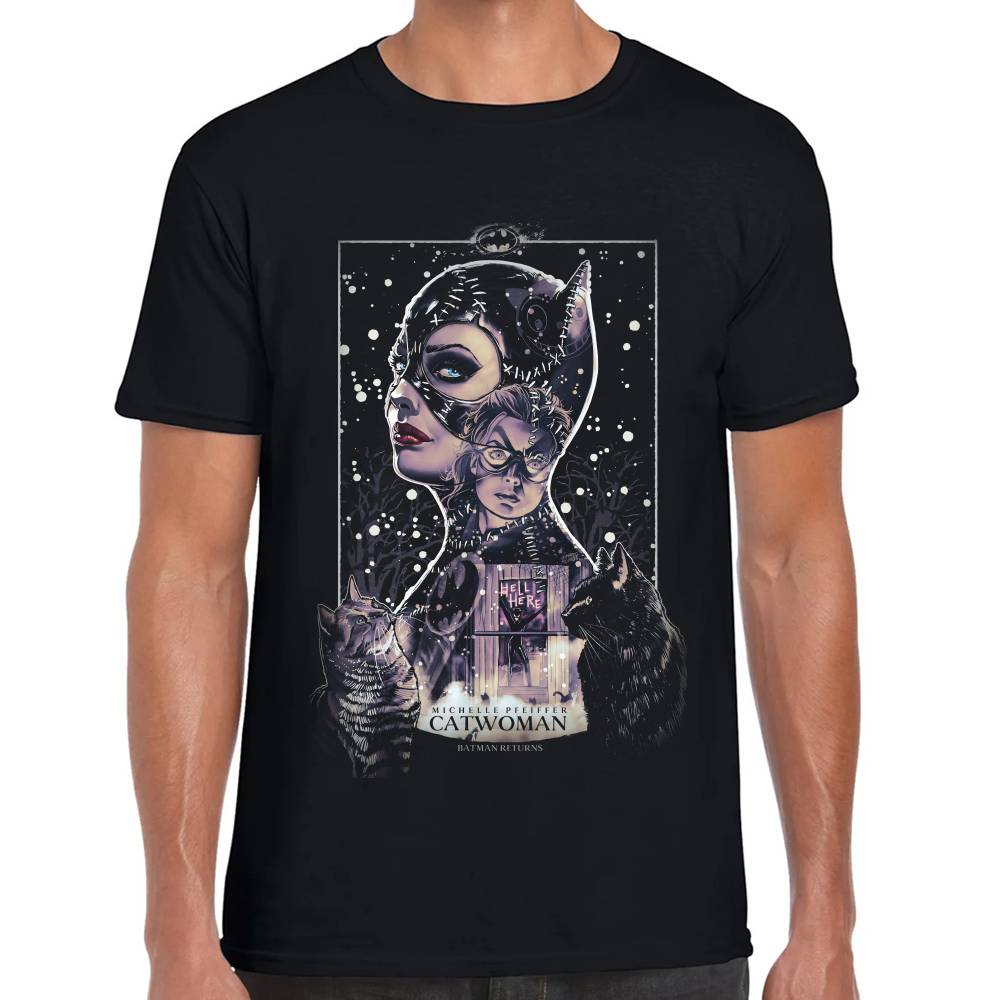 Playera Catwoman Algodón Premium #0002620 Imagen principal del producto
