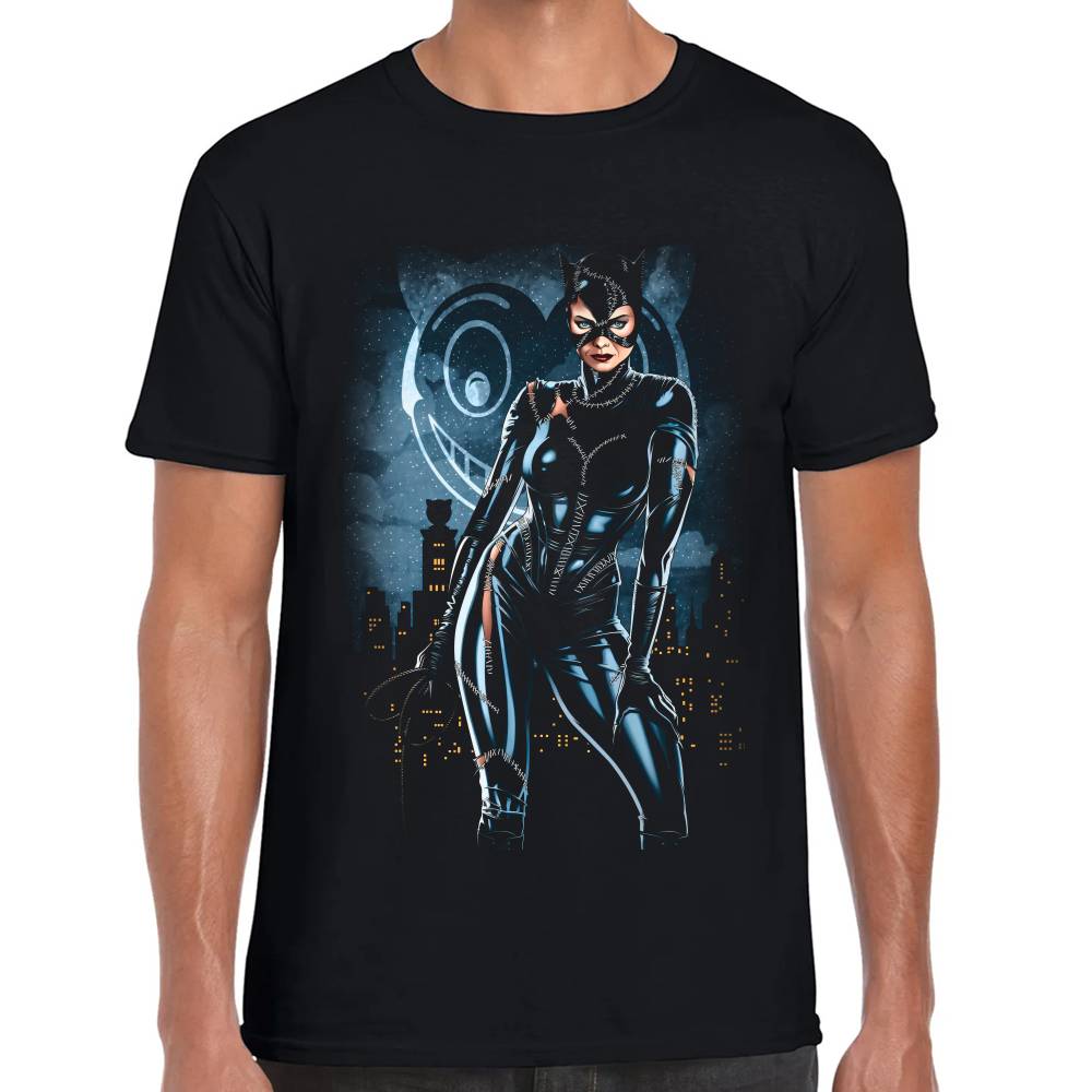 Playera Catwoman Algodón Premium #0002621 Imagen principal del producto