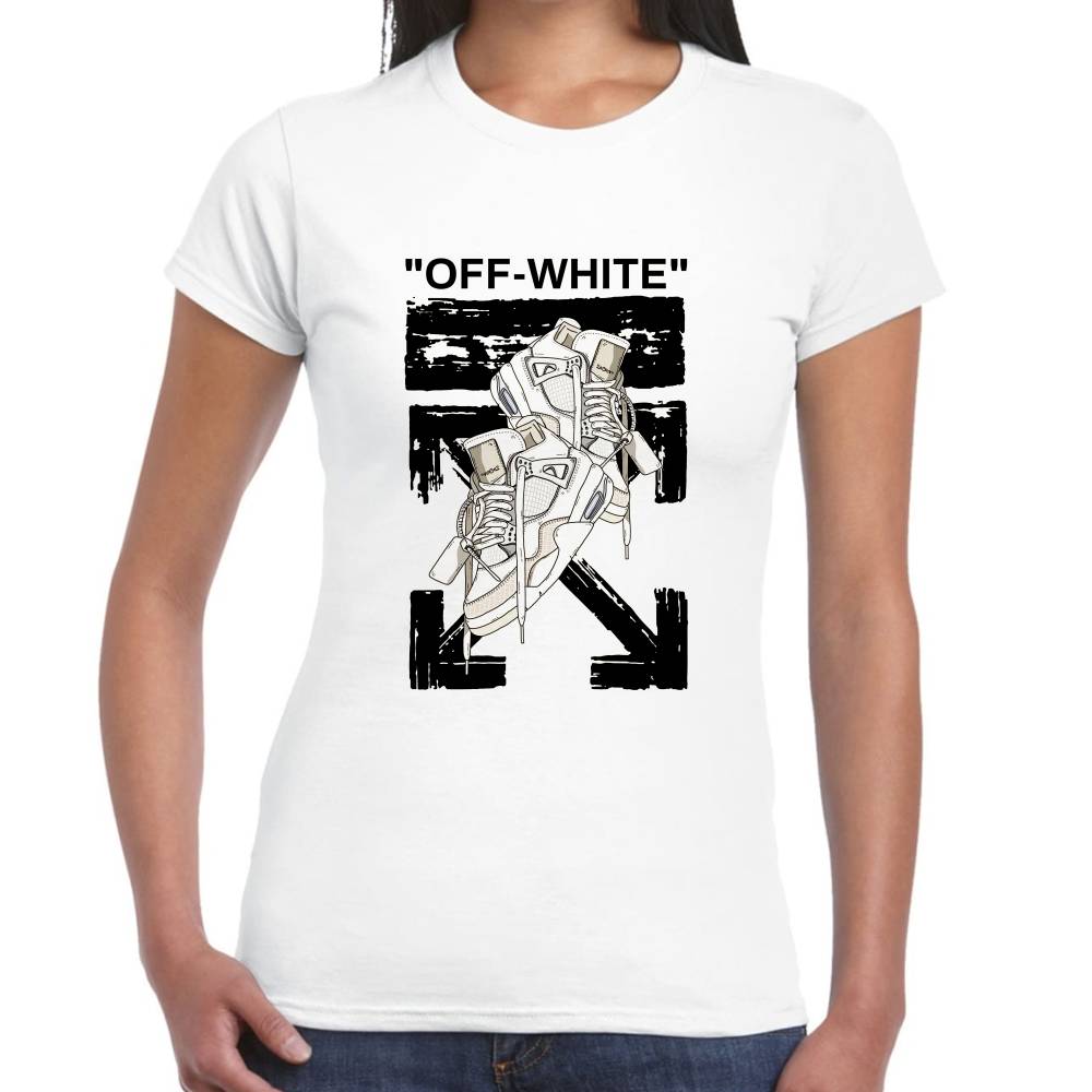 Playera Michael Jordan Off White Air Algodón Premium #0002623