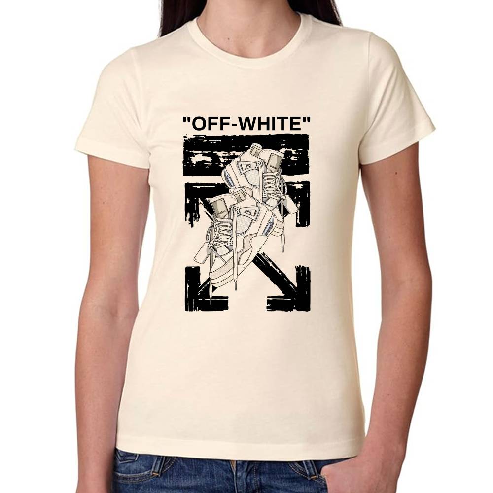 Playera Michael Jordan Off White Air Algodón Premium #0002623