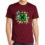 Playera Minecraft Save the Slice Algodón Premium #0002624