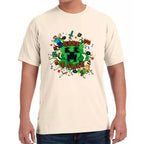 Playera Minecraft Save the Slice Algodón Premium #0002624