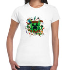 Playera Minecraft Save the Slice Algodón Premium #0002624
