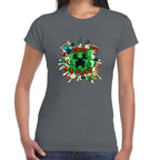 Playera Minecraft Save the Slice Algodón Premium #0002624