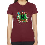 Playera Minecraft Save the Slice Algodón Premium #0002624