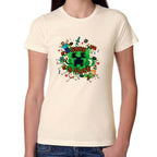 Playera Minecraft Save the Slice Algodón Premium #0002624