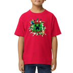 Playera de Niño Minecraft Save the Slice Algodón Premium #0002624
