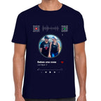 Playera San Valentin Nuestra Canción Algodón Premium #0002630