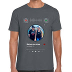 Playera San Valentin Nuestra Canción Algodón Premium #0002630