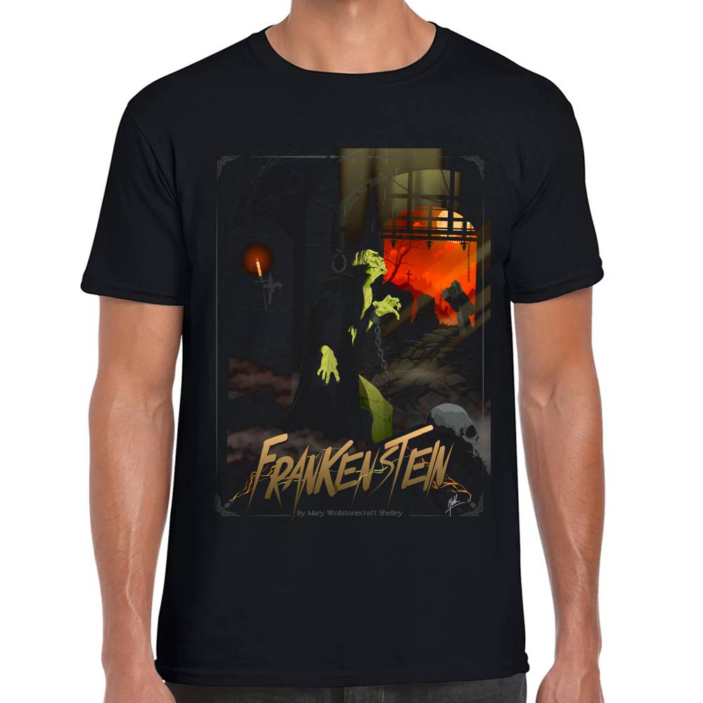 Playera Frankenstein Algodón Premium #0002631
