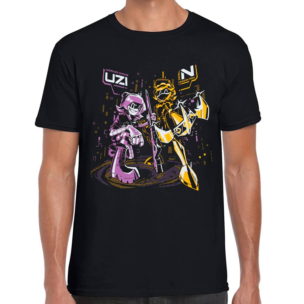 Playera Uzi & N - Iconic Duo Murder Drones #0002632 Imagen principal del producto