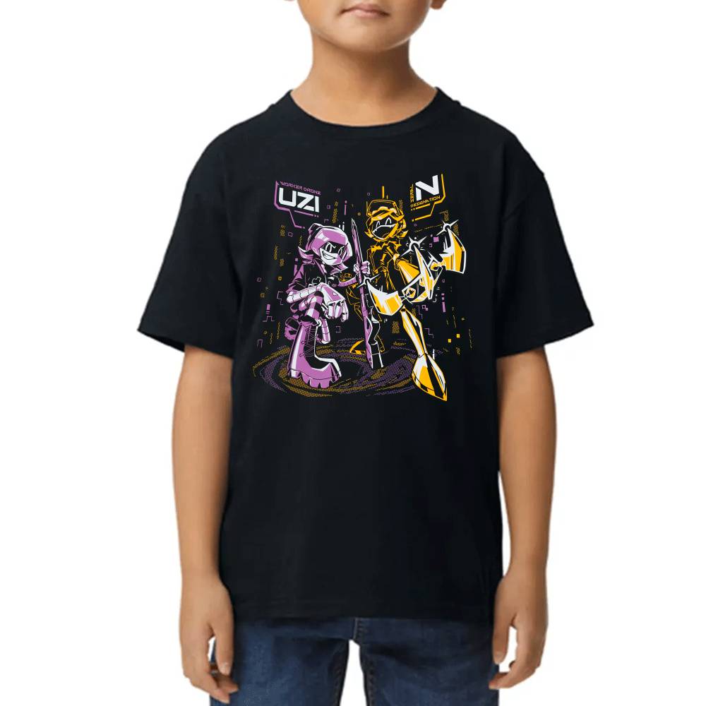 Playera de Niño Uzi & N - Iconic Duo Murder Drones #0002632