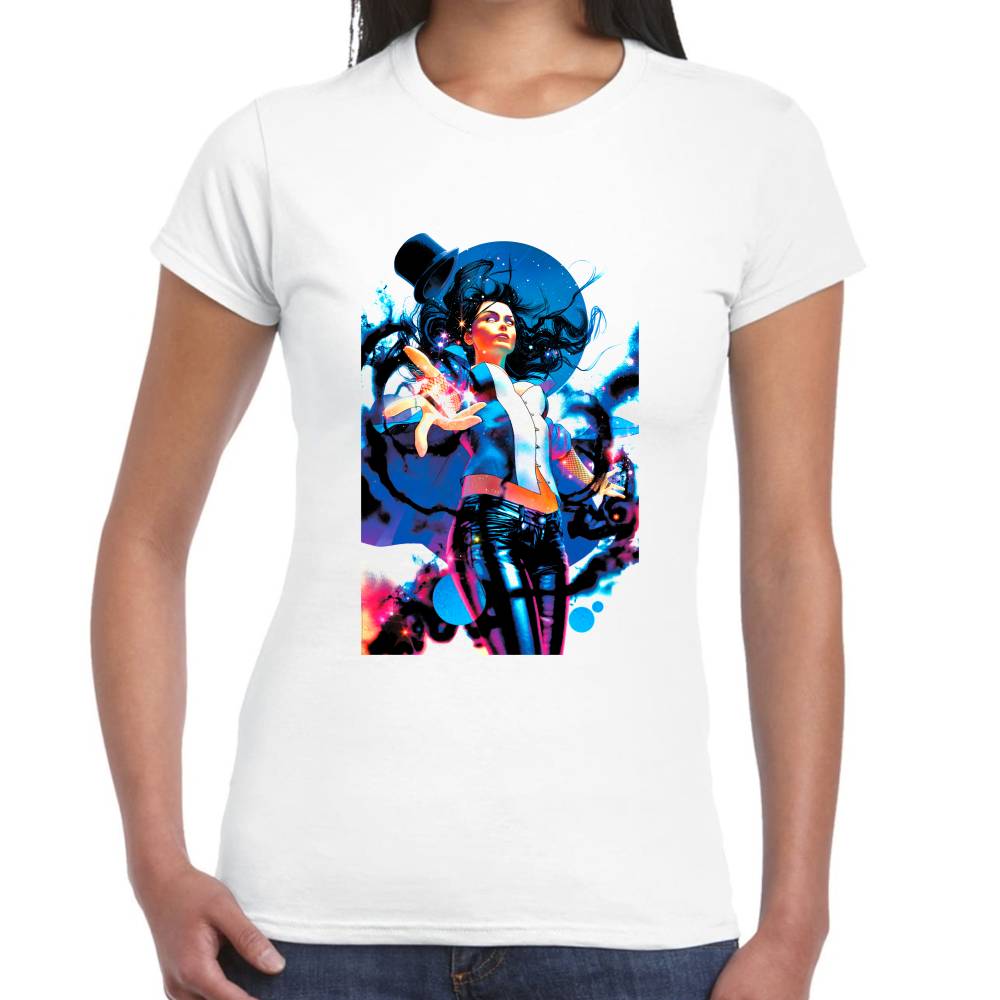 Playera Zatanna DC Algodón Premium #0002635 Imagen secundaria del producto