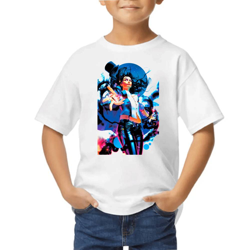 Playera de Niño Zatanna DC Algodón Premium #0002635