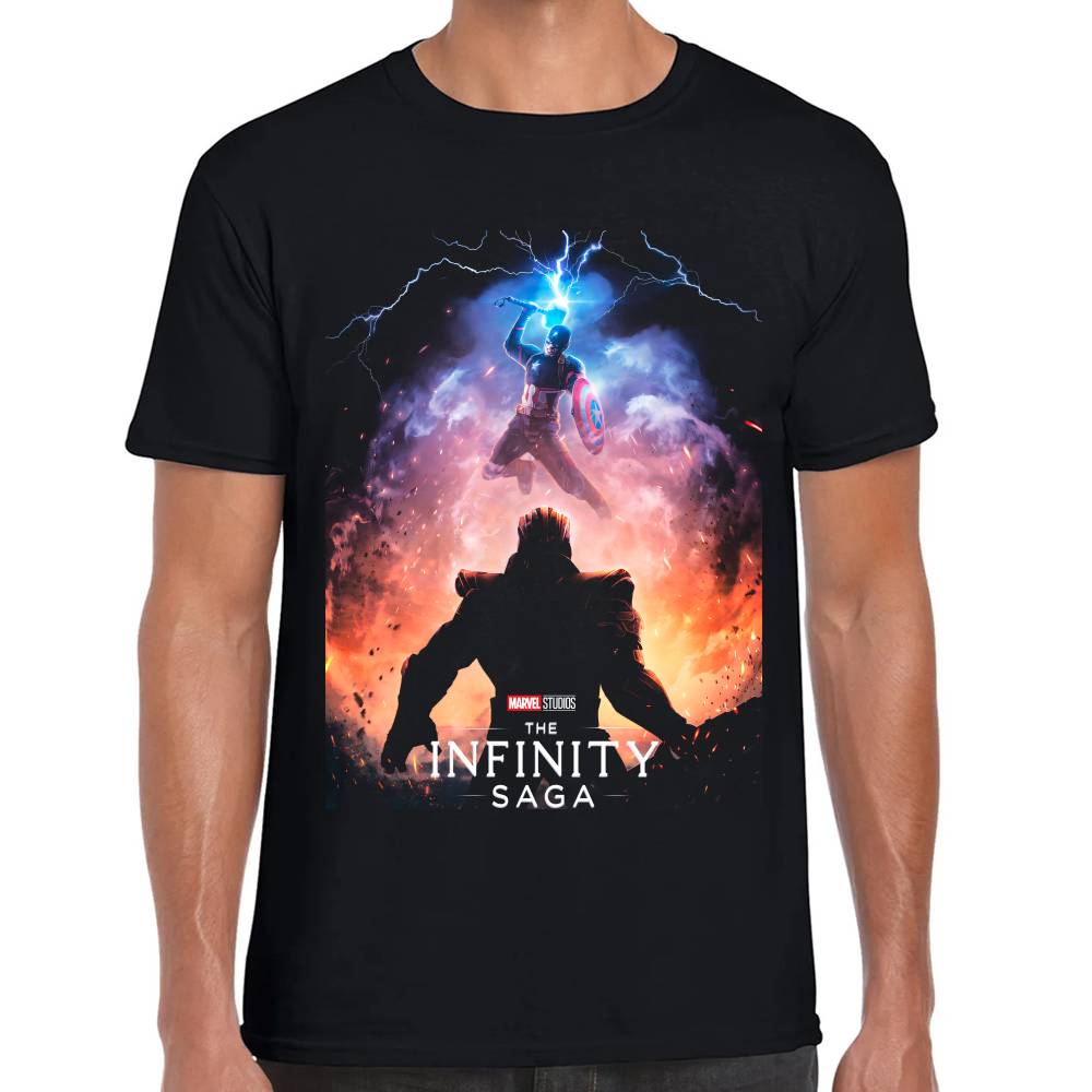 Playera Capitan America Worthy Marvel #0002637 Imagen principal del producto