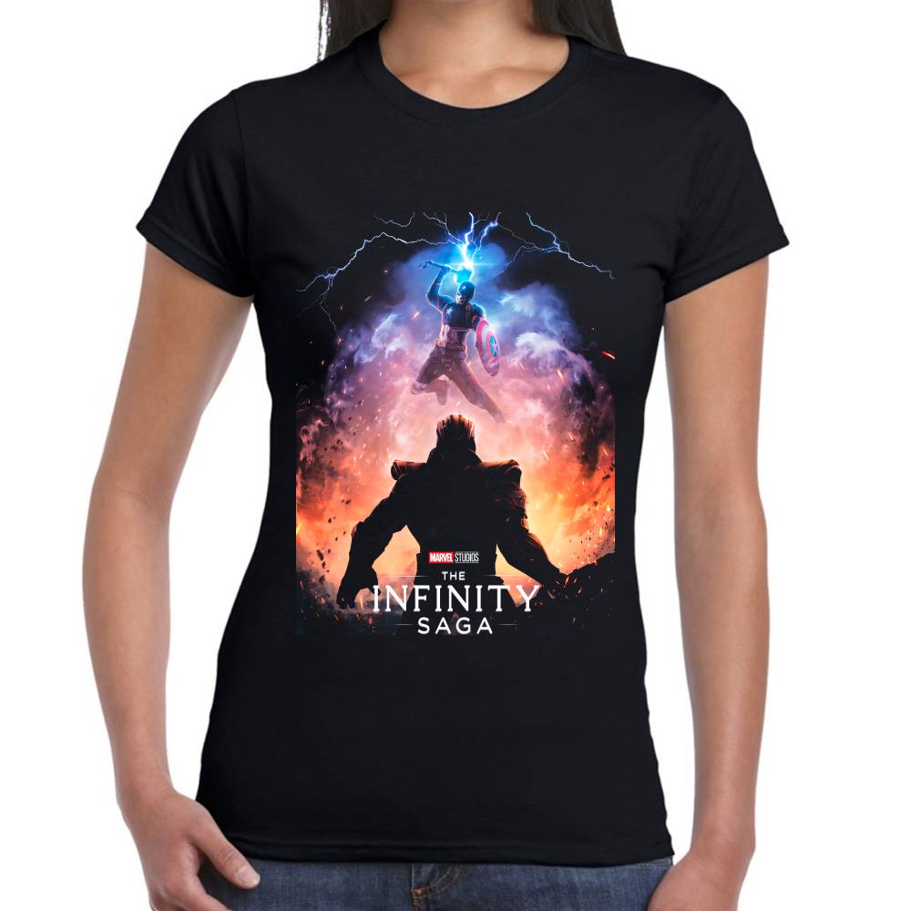 Playera Capitan America Worthy Marvel #0002637 Imagen secundaria del producto