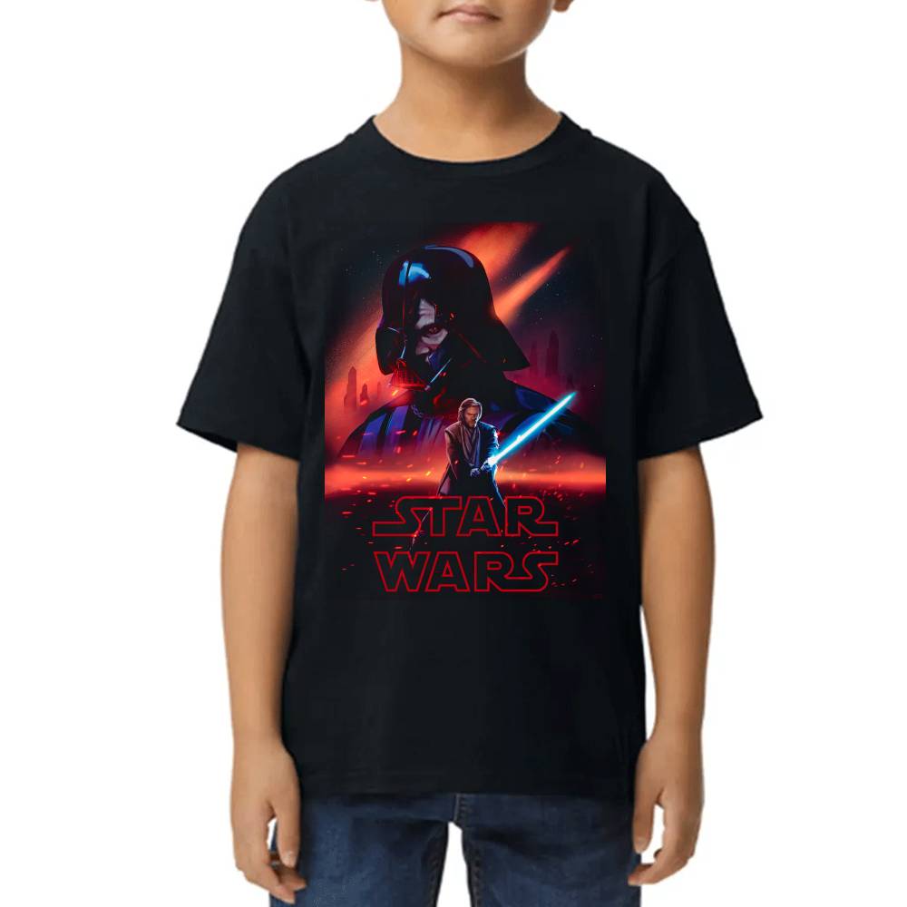 Playera de Niño Star Wars Darth Vader Algodón Premium #0002639