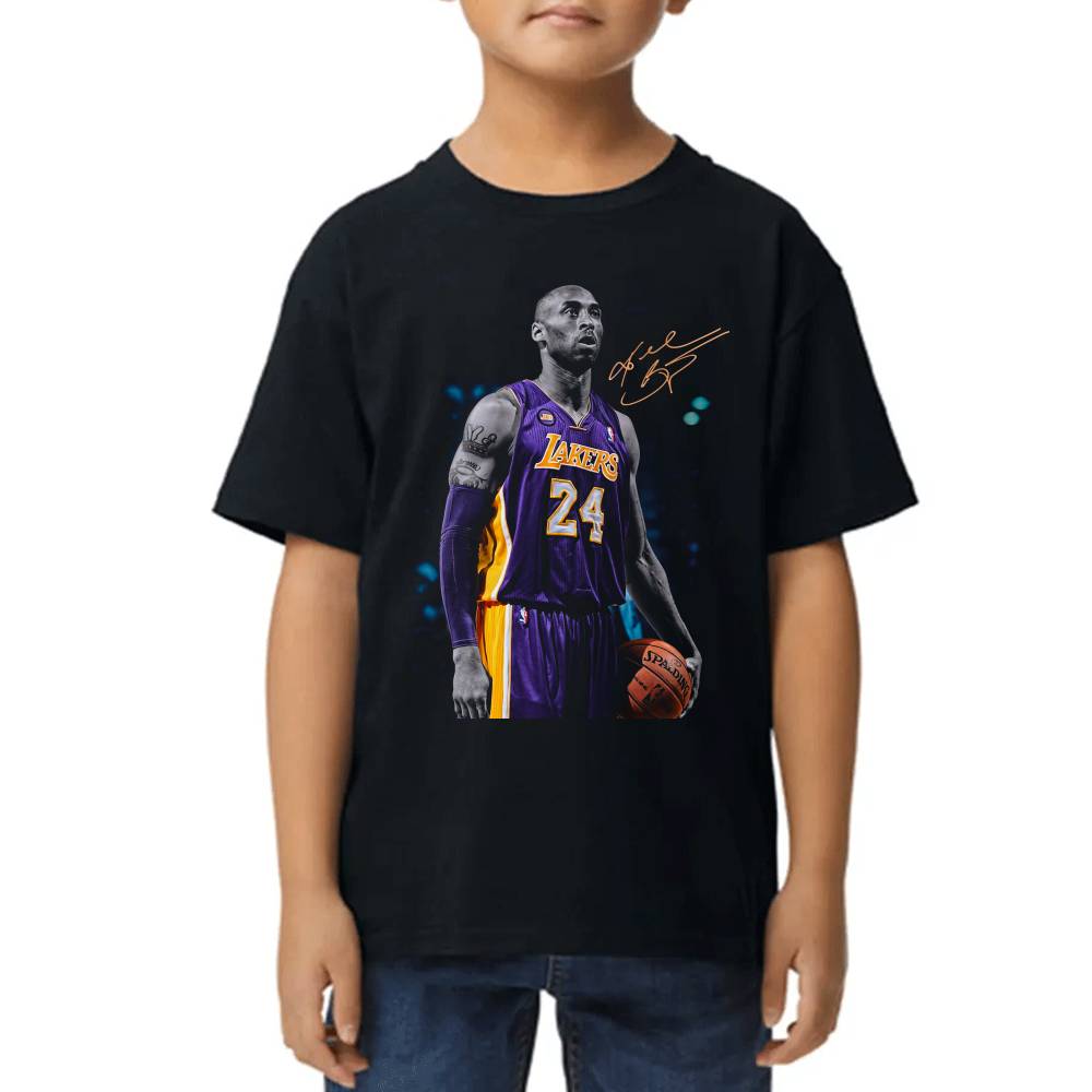 Playera de Niño Kobe Bryant Lakers NBA Algodón Premium #0002642