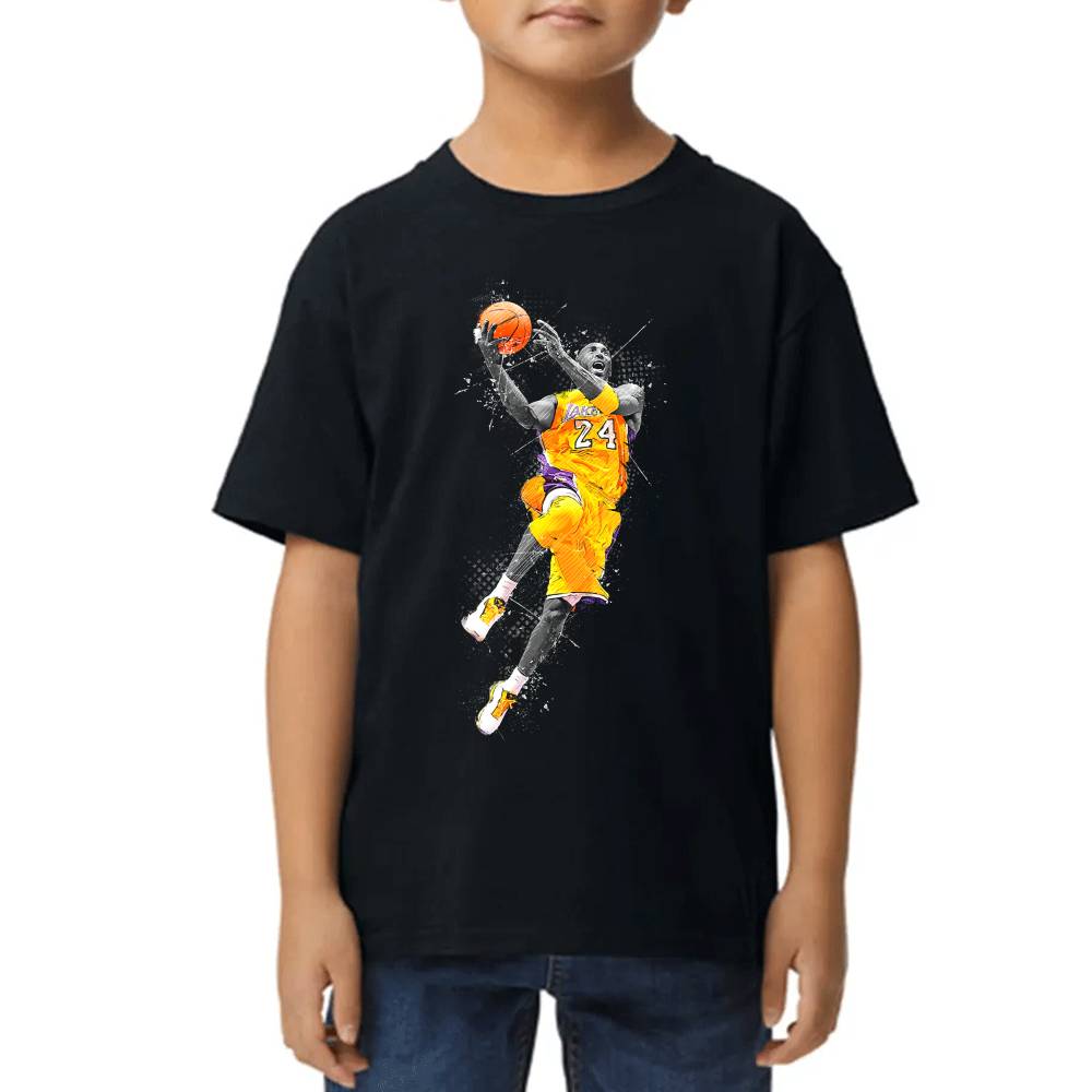 Playera de Niño Kobe Bryant Lakers NBA Algodón Premium #0002643