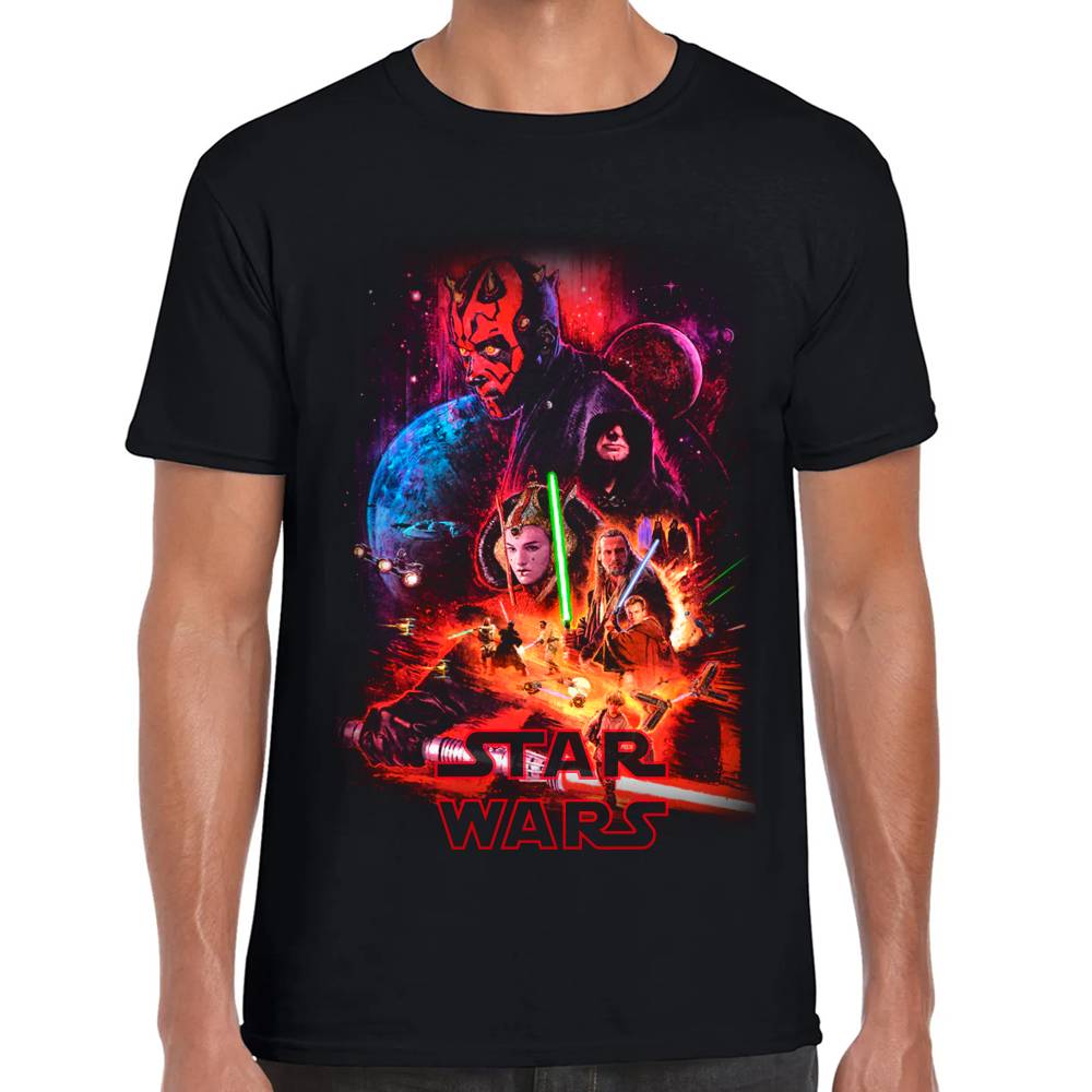 Playera Star Wars The Chosen One Algodón Premium #0002645