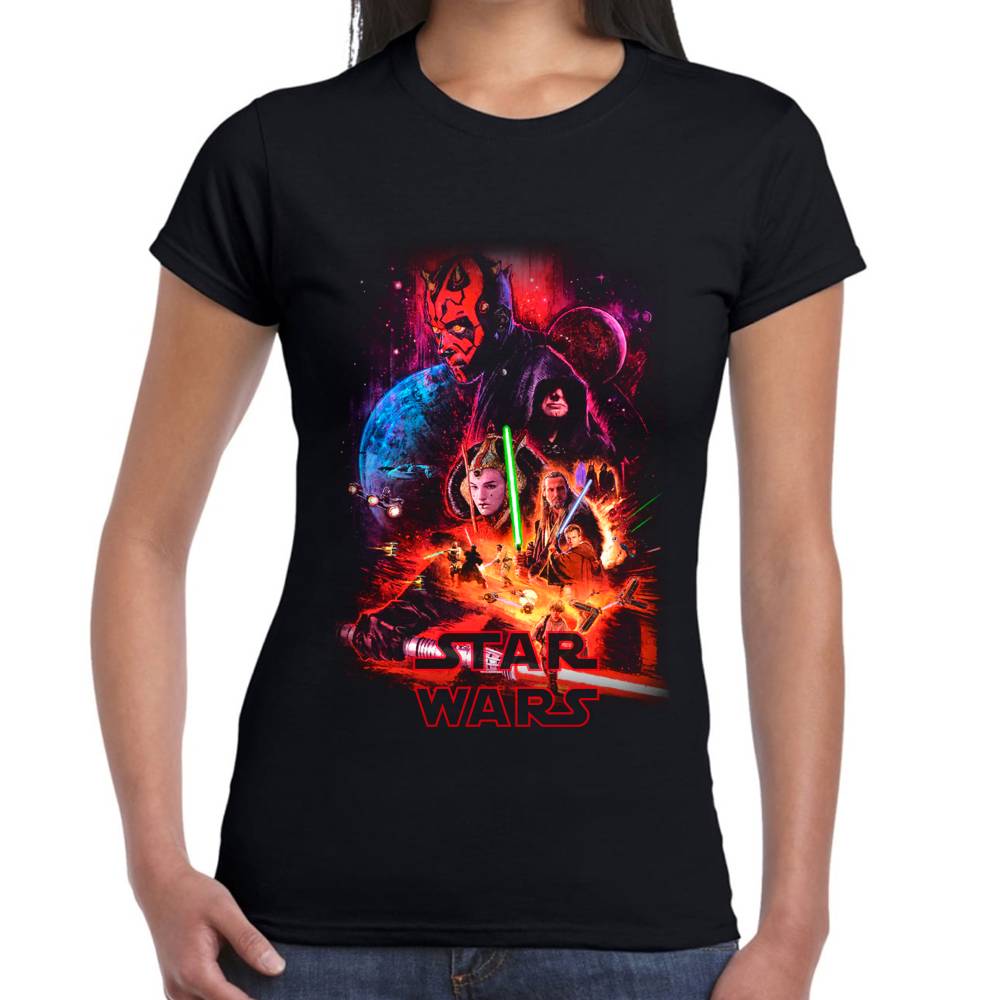 Playera Star Wars The Chosen One Algodón Premium #0002645