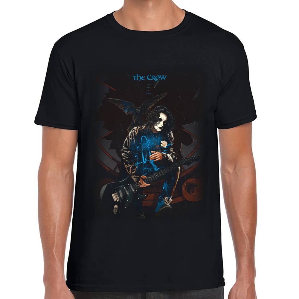 Playera The Crow Real Love Is Forever Variant Minimo Algodón Premium #0002646