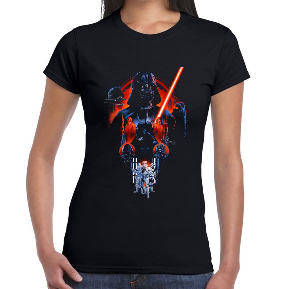 Playera Star Wars The Dark Side Algodón Premium #0002648