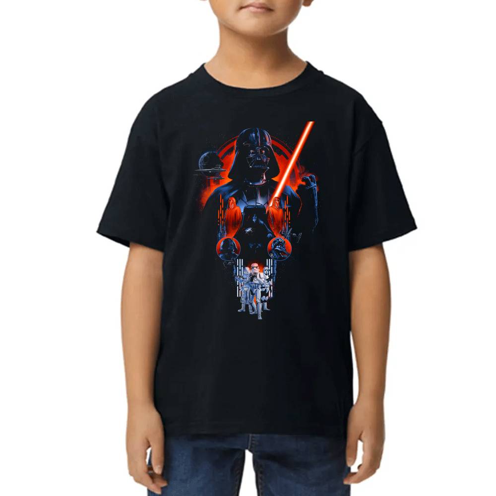 Playera de Niño Star Wars The Dark Side Algodón Premium #0002648