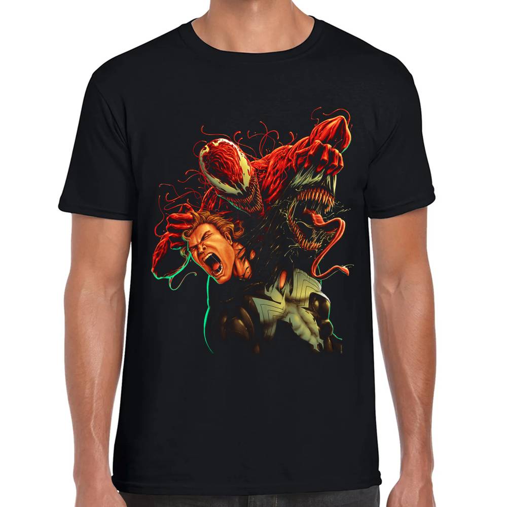 Playera Venom vs Carnage Unleashed Algodón Premium #0002649