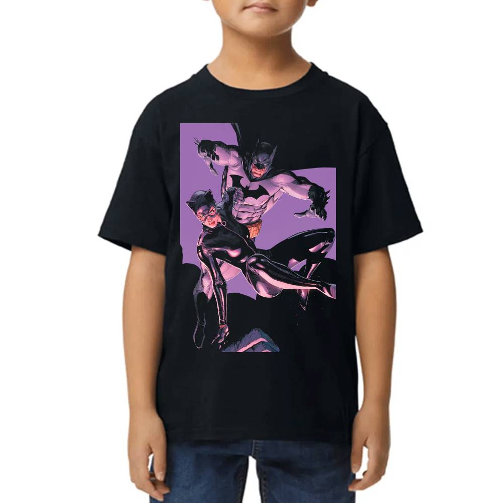 Playera de Niño Batman The Bat and The Cat Algodón Premium #0002650