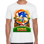 Playera Sonic The Hedgehog Algodón Premium #0002651