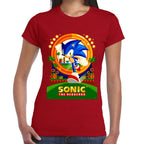 Playera Sonic The Hedgehog Algodón Premium #0002651