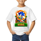 Playera de Niño Sonic The Hedgehog Algodón Premium #0002651
