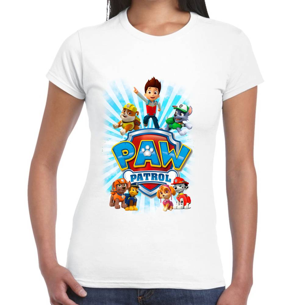 Playera Paw Patrol Algodón Premium #0002652