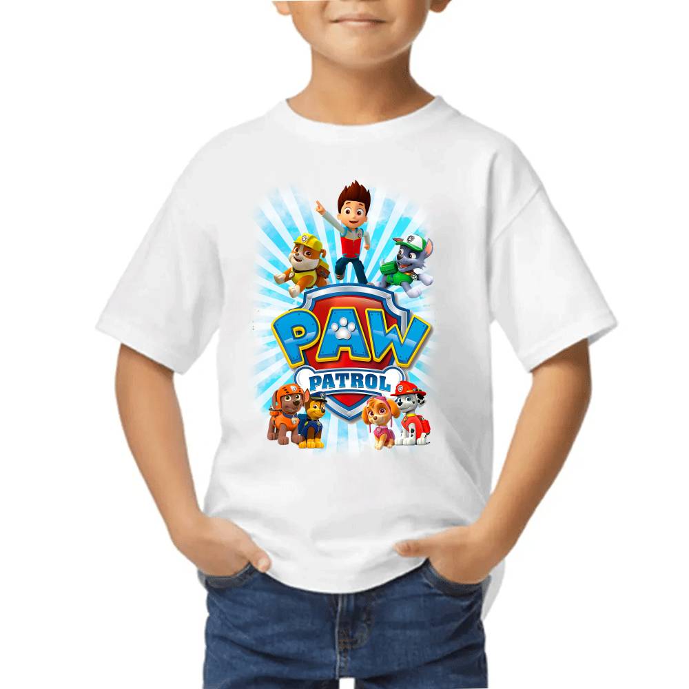 Playera de Niño Paw Patrol Algodón Premium #0002652