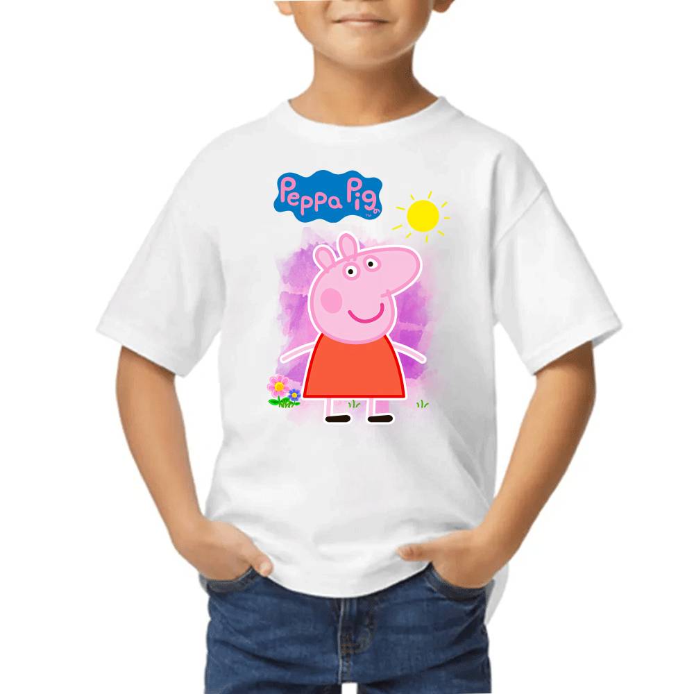 Playera de Niño Peppa Pig Algodón Premium #0002654