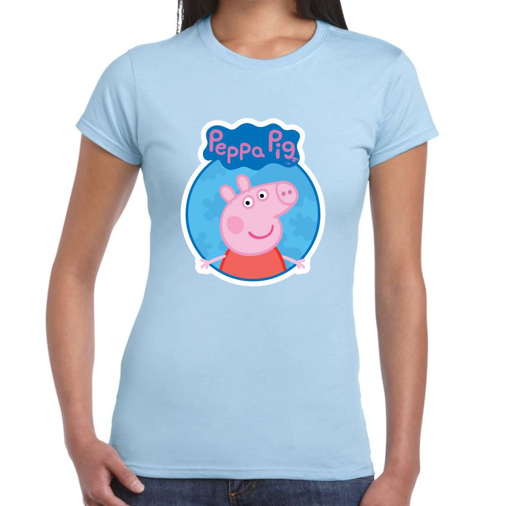 Playera Peppa Pig Algodón Premium #0002656