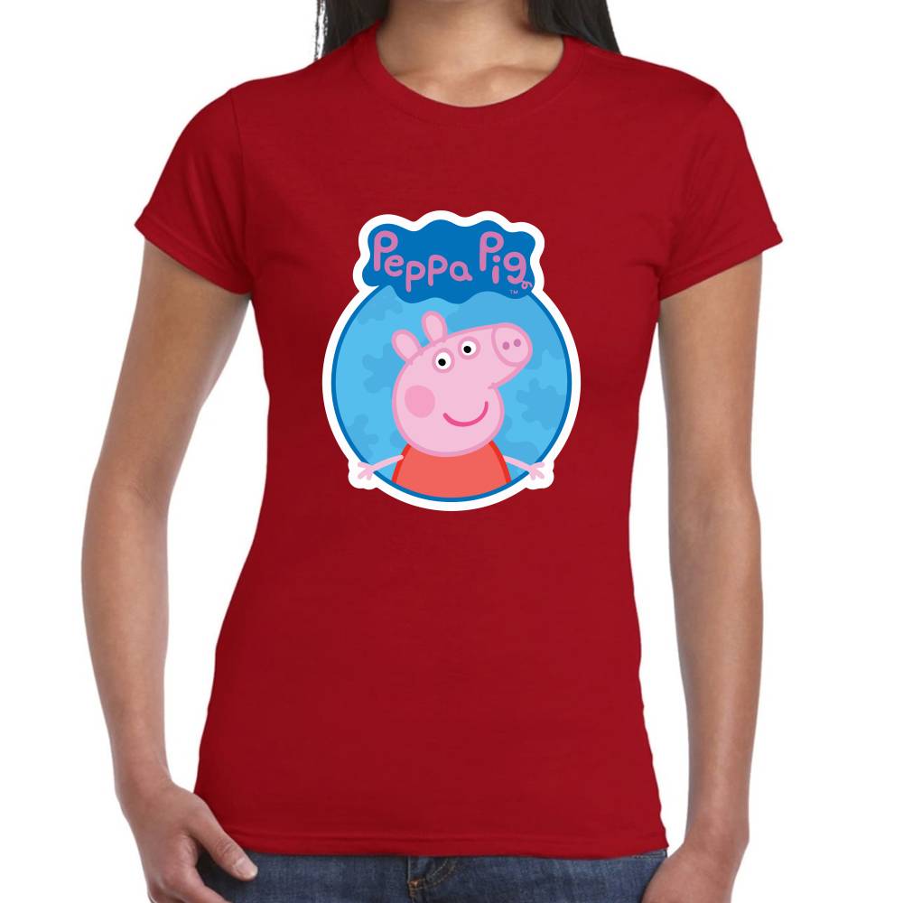 Playera Peppa Pig Algodón Premium #0002656