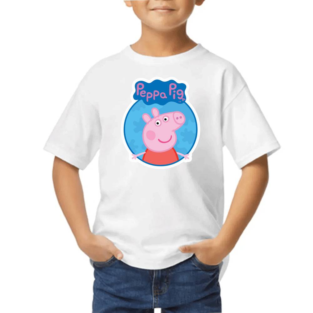 Playera de Niño Peppa Pig Algodón Premium #0002656