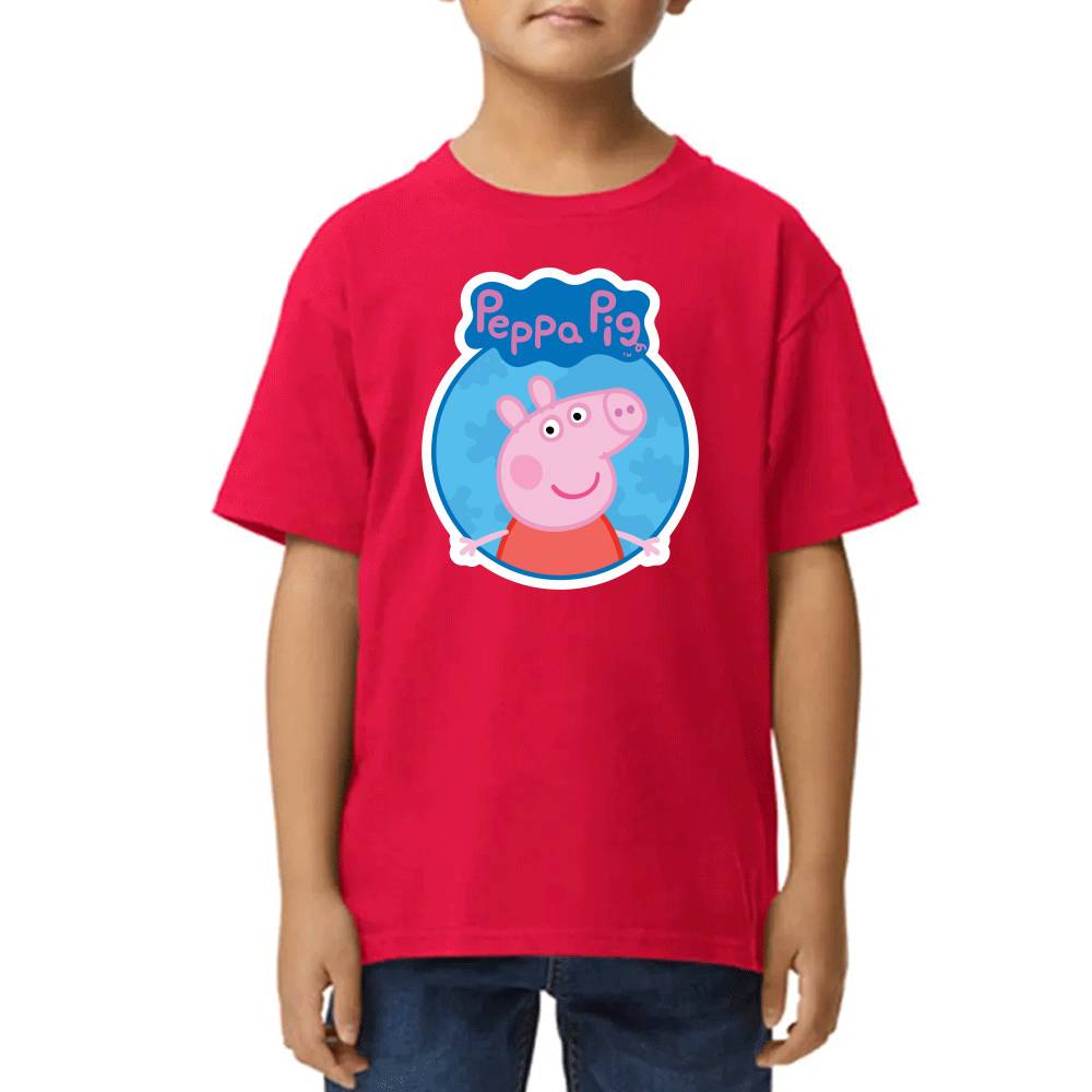 Playera de Niño Peppa Pig Algodón Premium #0002656