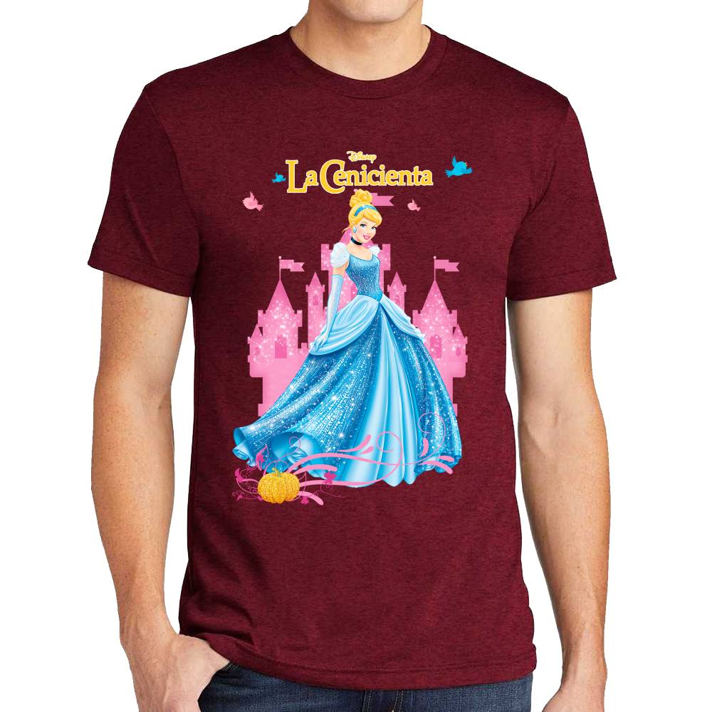 Playera La Cenicienta Algodón Premium #0002657