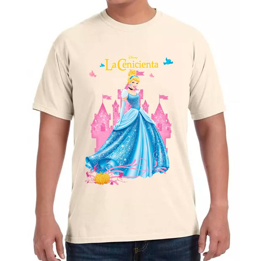 Playera La Cenicienta Algodón Premium #0002657