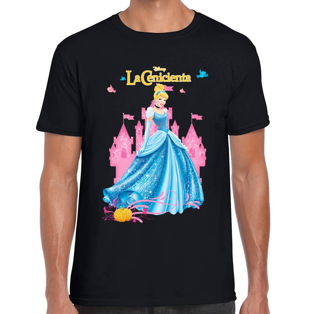 Playera La Cenicienta Algodón Premium #0002657