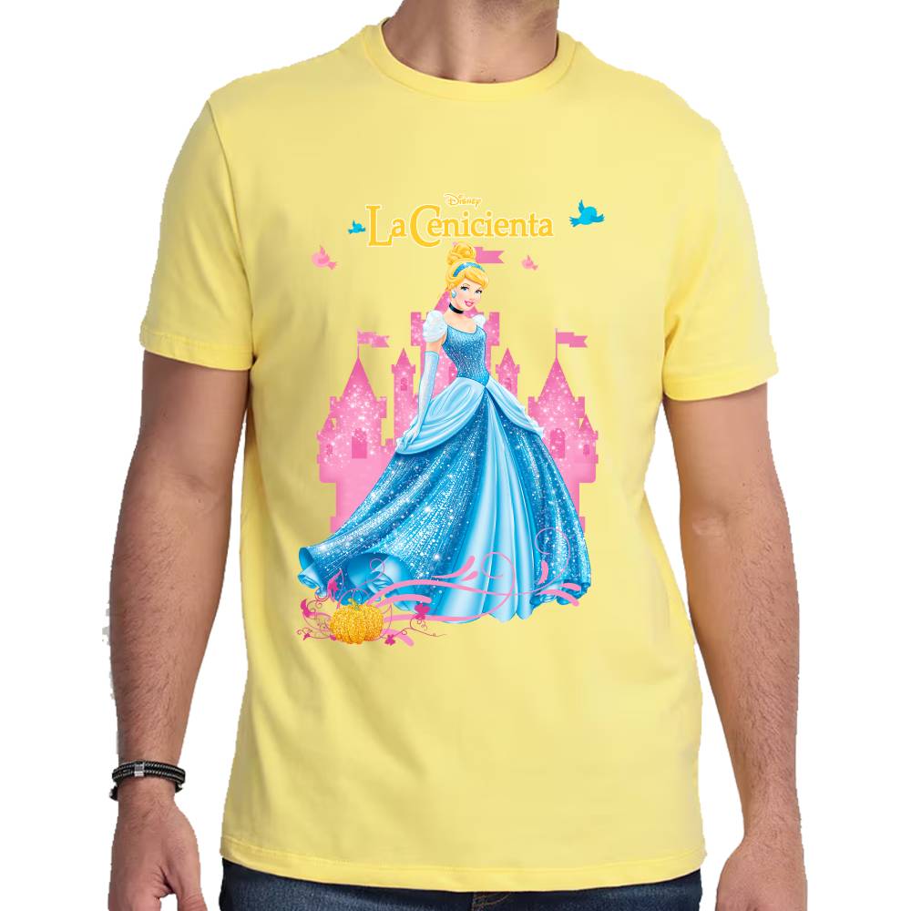 Playera La Cenicienta Algodón Premium #0002657