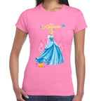 Playera La Cenicienta Algodón Premium #0002657