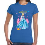 Playera La Cenicienta Algodón Premium #0002657